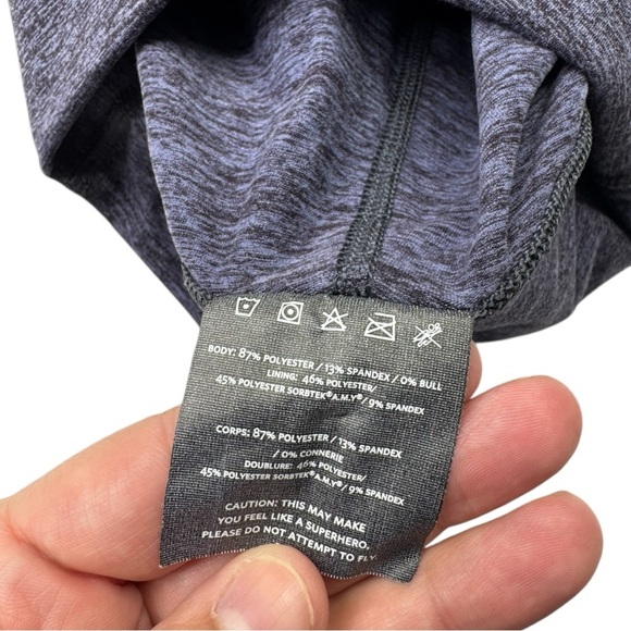 NOBULL High-Rise Matte Tight Deep Lavender Heather Matte legging - Picture 5 of 9